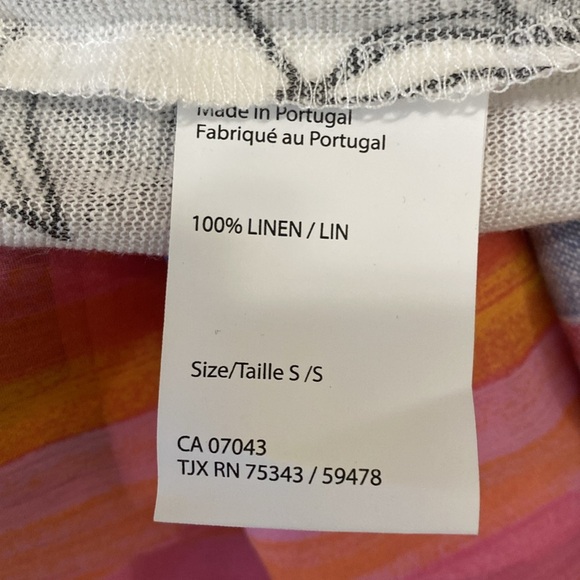 Brende Women’s Blouse Floral White & Black - Picture 8 of 8